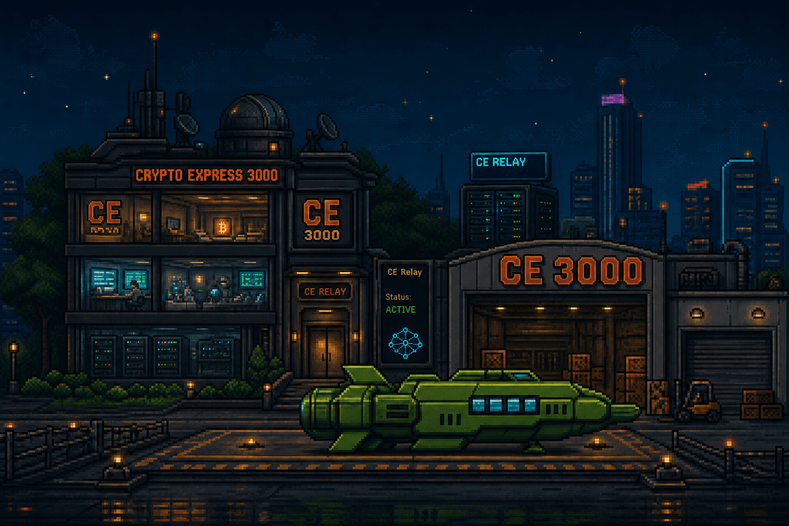 Rust Belt 31 hangar and Block-Runner